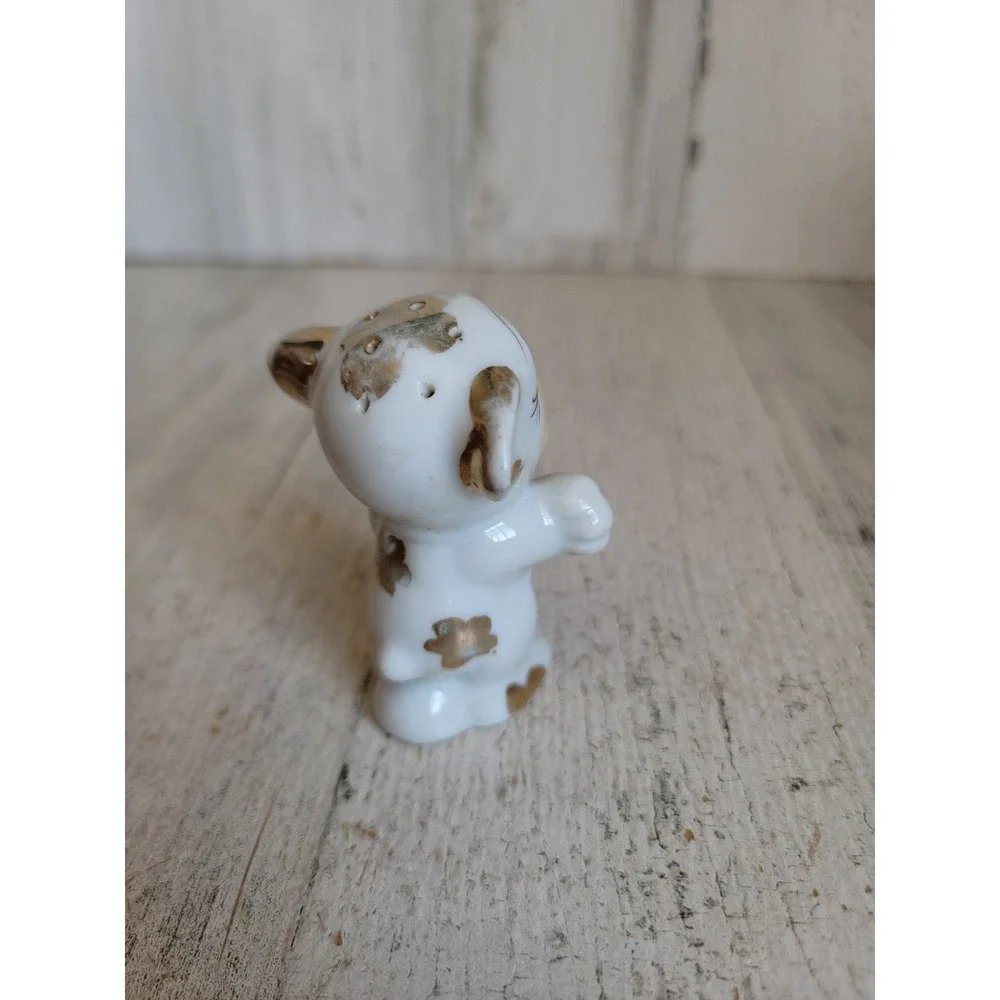 Vintage‎ japan cat I'm pep pepper shaker ceramic kitchen figure dog